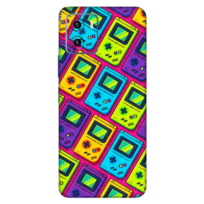 VIVO Y Series Phone Skins (All Models) - Gameboy Colourful - 3D Embossed Finish (L-266) Vivo Y15C