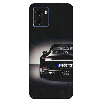 VIVO Y Series Phone Skins (All Models) - New Black Porsche GT3 - 3D Embossed Finish (L-327) Vivo Y15C