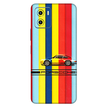 VIVO Y Series Phone Skins (All Models) - Multicolour Porche - 3D Embossed Finish (L-39) Vivo Y15C