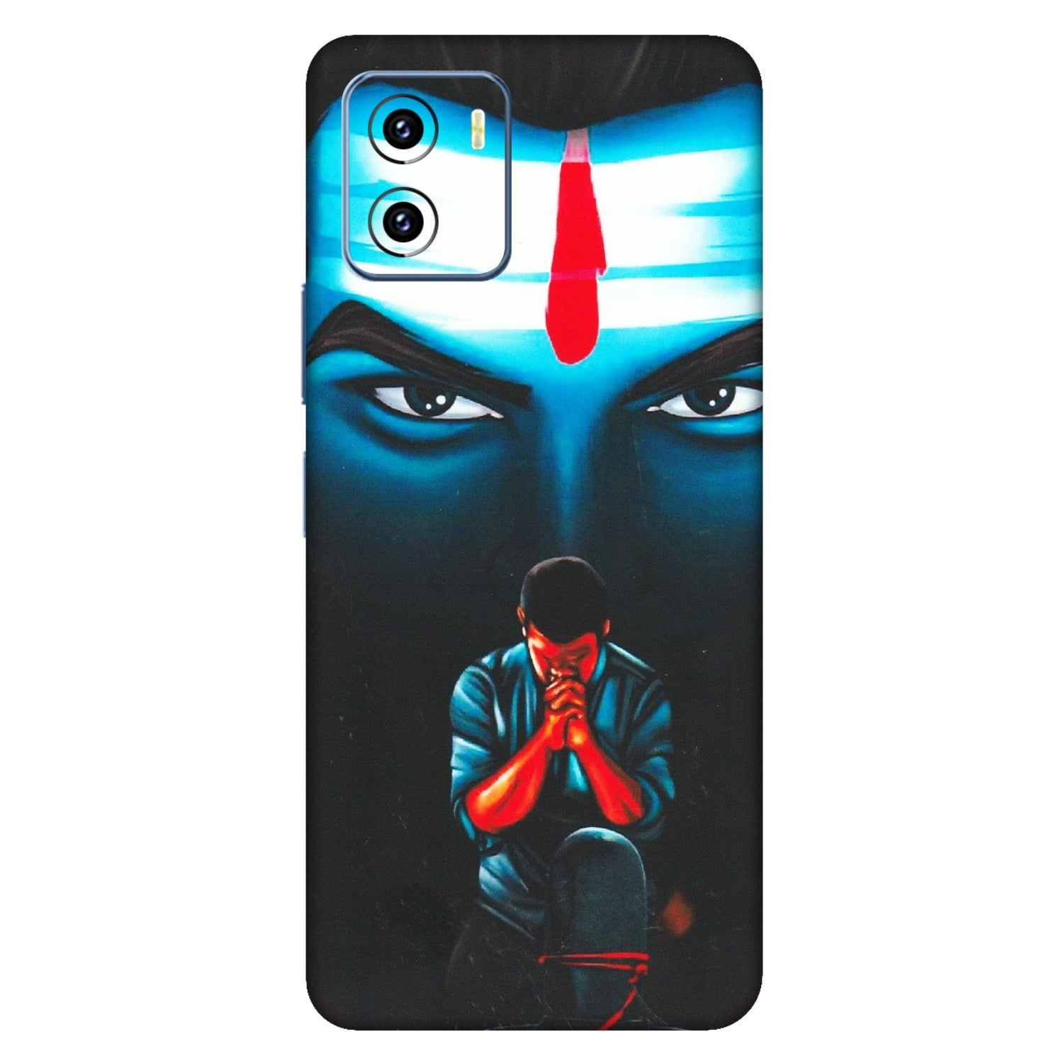 VIVO Y Series Phone Skins (All Models) - Mahakal Bhakt - Matte Finish (M-112) Vivo Y15C