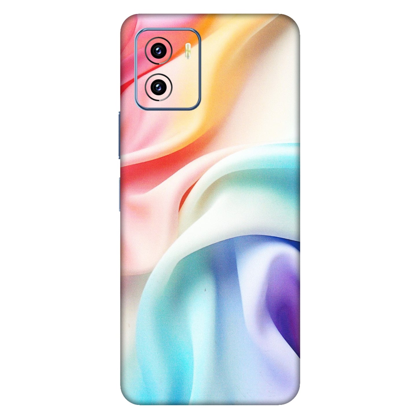 VIVO Y Series Phone Skins (All Models) - Colourful Silk Cloth - Matte Finish (M-165) Vivo Y15C