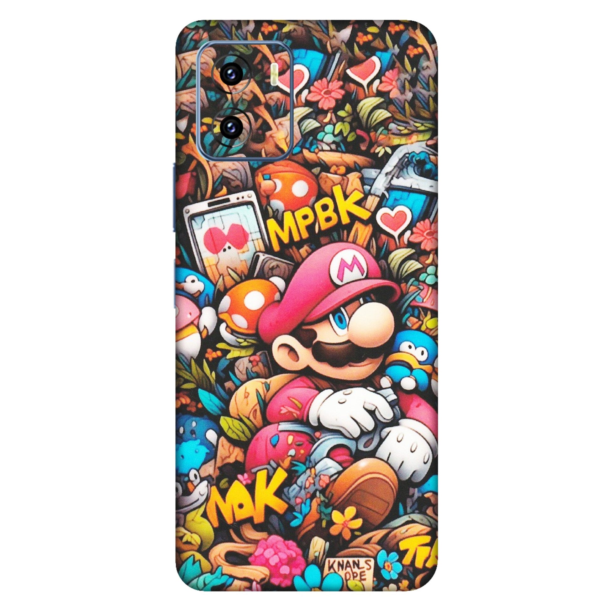 VIVO Y Series Phone Skins (All Models) - Super Mario Bros Artistic - Matte Finish (M-173) Vivo Y15C