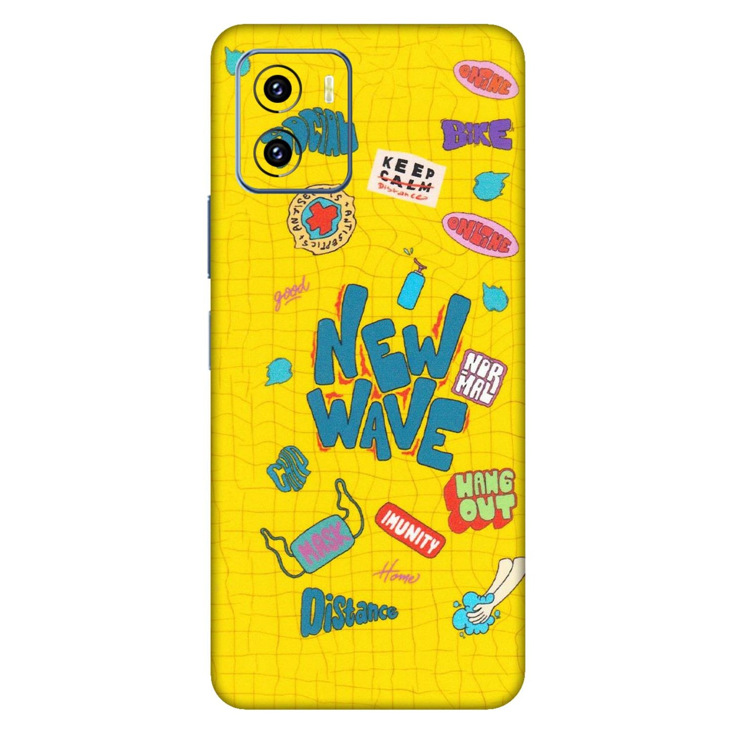 VIVO Y Series Phone Skins (All Models) - New Wave Life - Matte Finish (M-17) Vivo Y15C