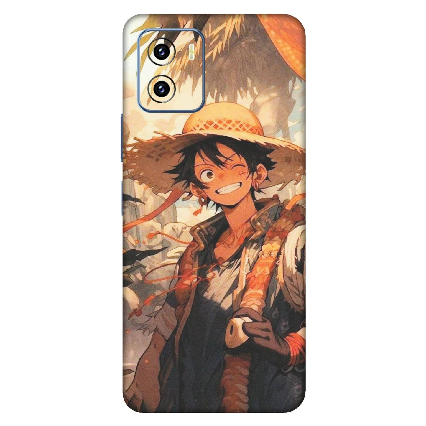 VIVO Y Series Phone Skins (All Models) - Anime Character Smile - Matte Finish (M-33) Vivo Y15C