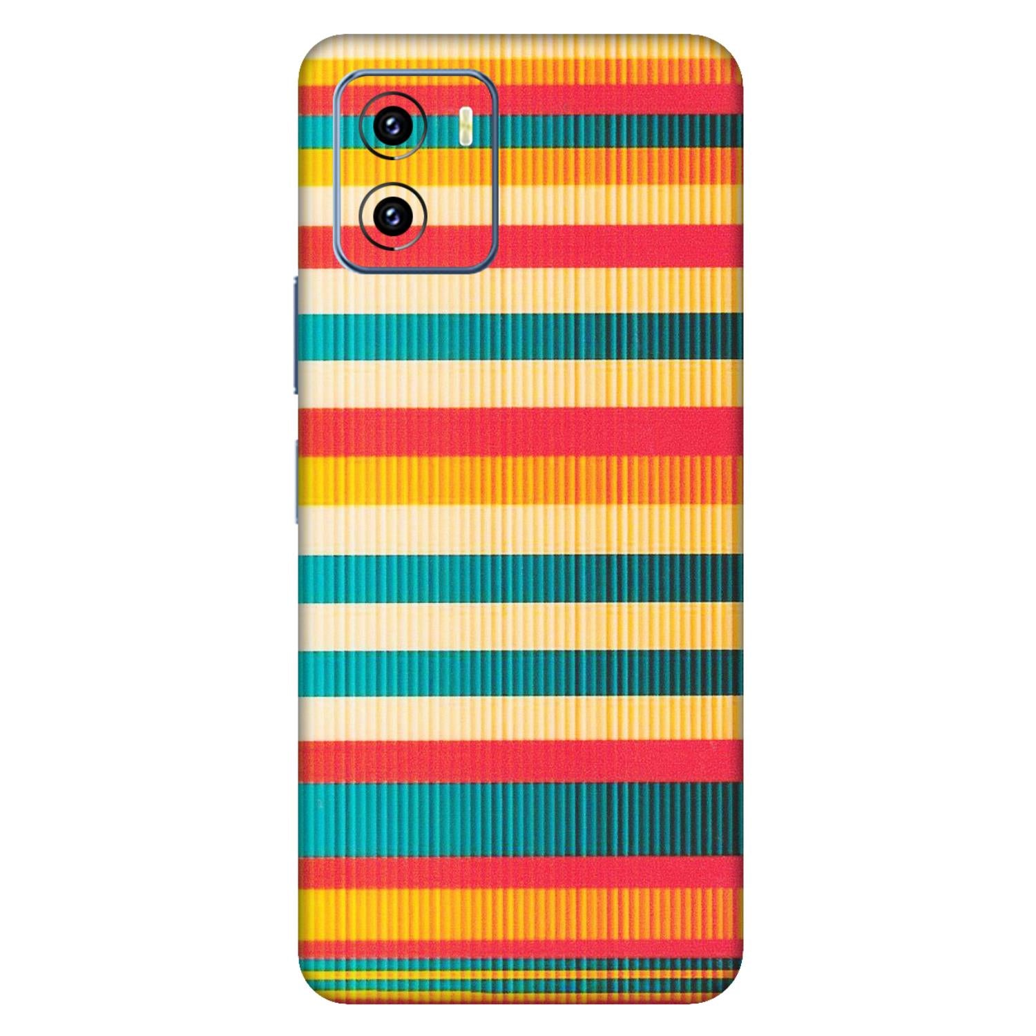 VIVO Y Series Phone Skins (All Models) - Colourful Stripes Soothing Effect - Matte Finish (M-86) Vivo Y15C