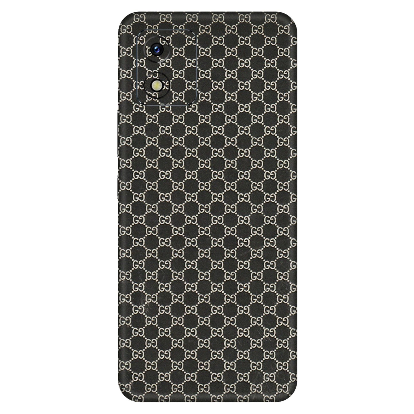VIVO Y Series Phone Skins (All Models) - Black G Print - 3D Embossed Finish (L-109) Vivo Y15S