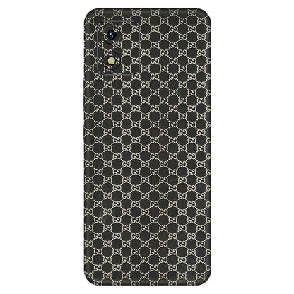 VIVO Y Series Phone Skins (All Models) - Black G Print - 3D Embossed Finish (L-109) Vivo Y15S