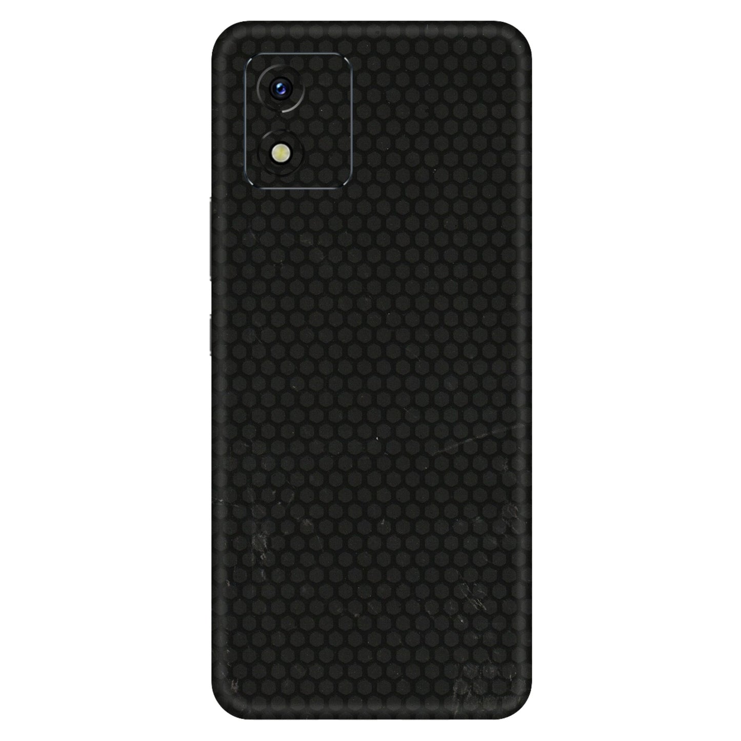 VIVO Y Series Phone Skins (All Models) - Black honeycomb - 3D Embossed Finish (L-114) Vivo Y15S