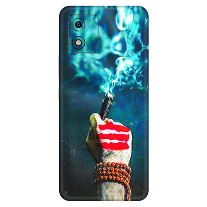 VIVO Y Series Phone Skins (All Models) - Mahadev Bhakt - 3D Embossed Finish (L-146) Vivo Y15S
