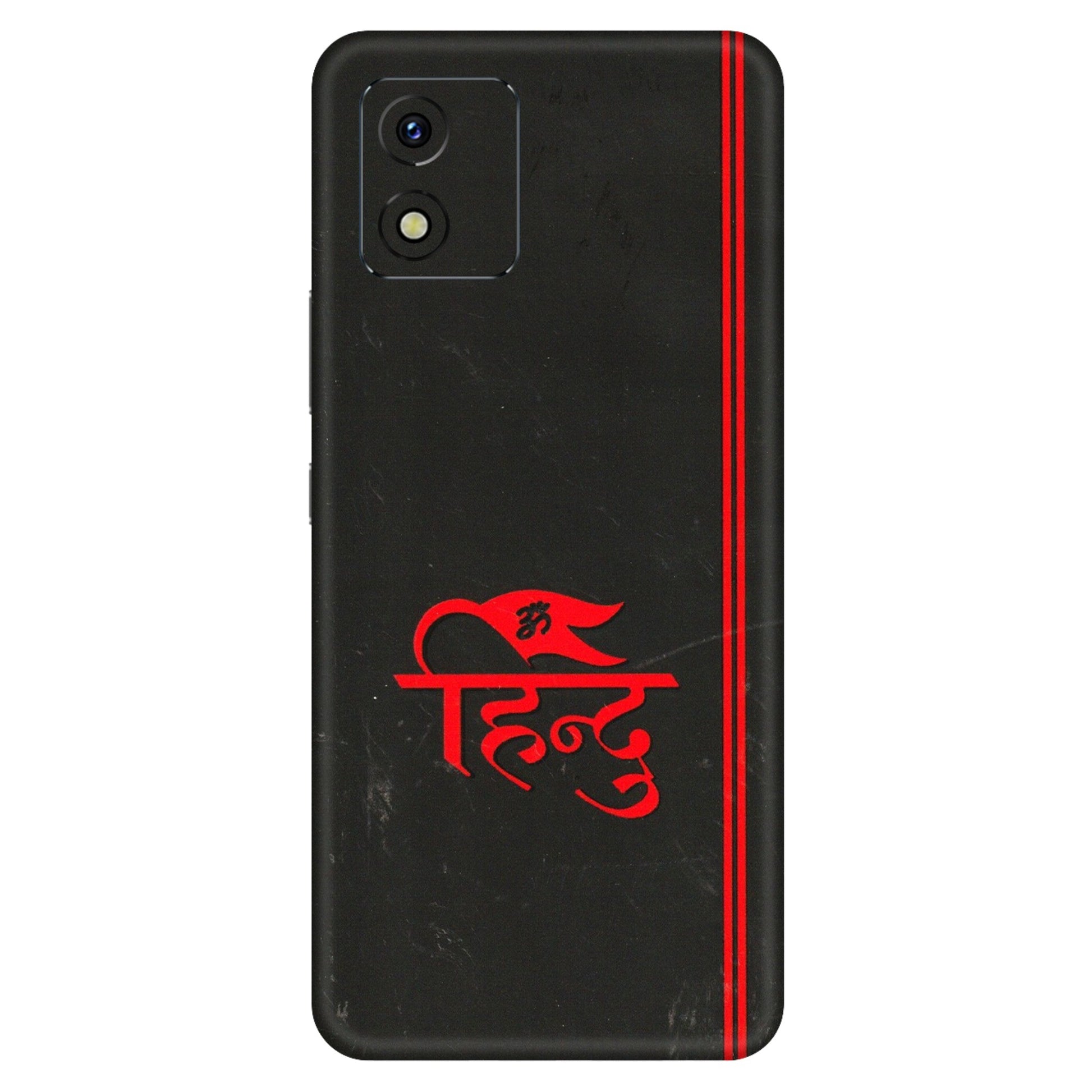 VIVO Y Series Phone Skins (All Models) - Hindu Black - 3D Embossed Finish (L-153) Vivo Y15S