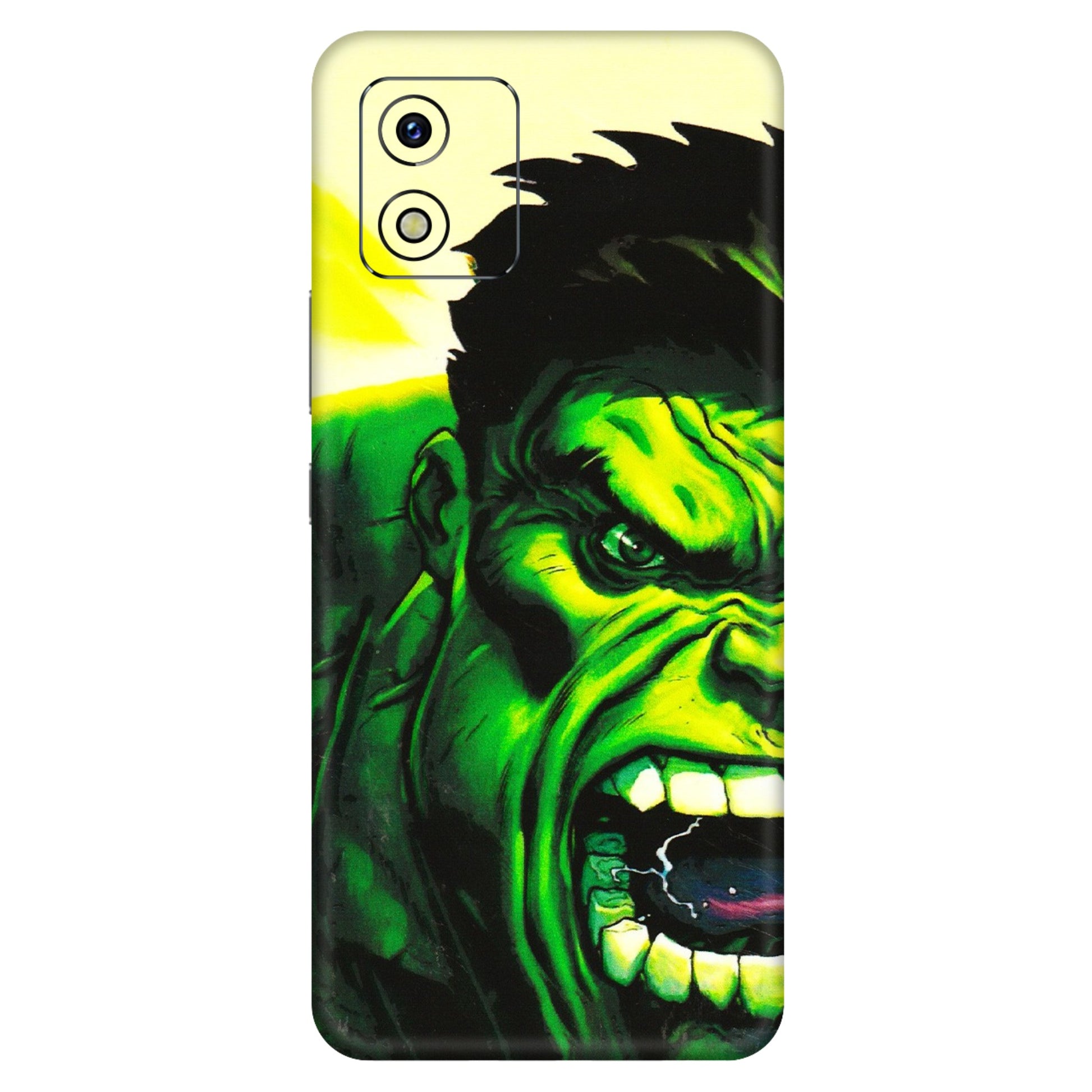 VIVO Y Series Phone Skins (All Models) - Hulk - 3D Embossed Finish (L-180) Vivo Y15S
