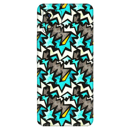 VIVO Y Series Phone Skins (All Models) - Funky Zig Zag - 3D Embossed Finish (L-223) Vivo Y15S