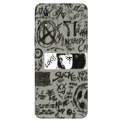 VIVO Y Series Phone Skins (All Models) - Never Have Love Anime - 3D Embossed Finish (L-260) Vivo Y15S