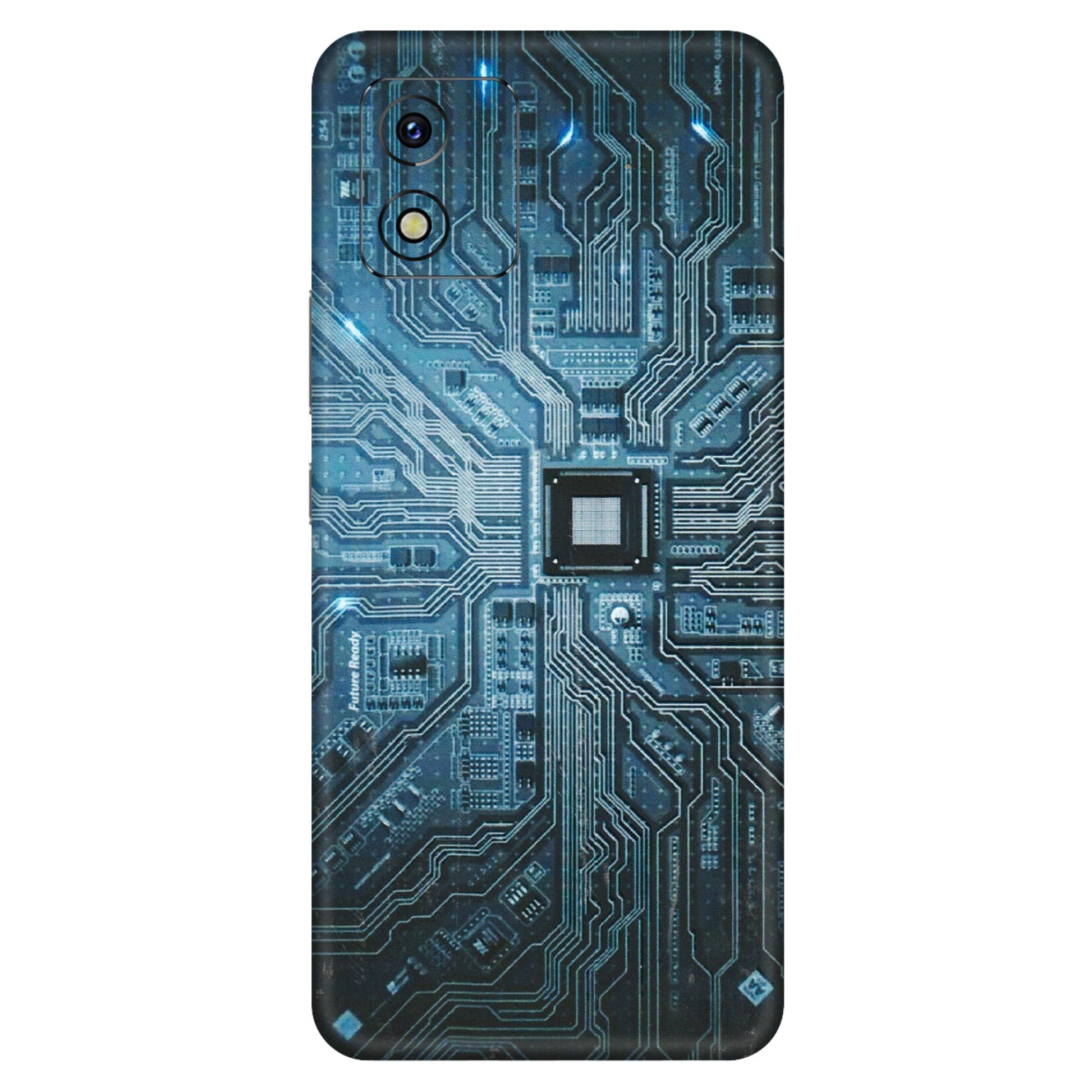 VIVO Y Series Phone Skins (All Models) - Original Circuit - 3D Embossed Finish (L-267) Vivo Y15S