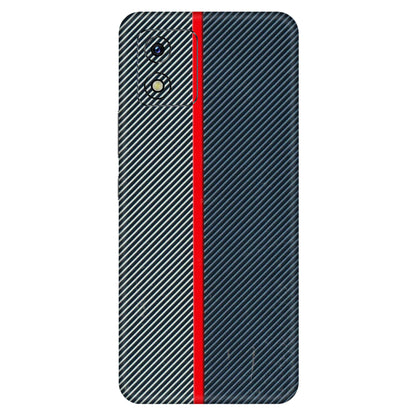 VIVO Y Series Phone Skins (All Models) - Blue Sober Lines - 3D Embossed Finish (L-305) Vivo Y15S