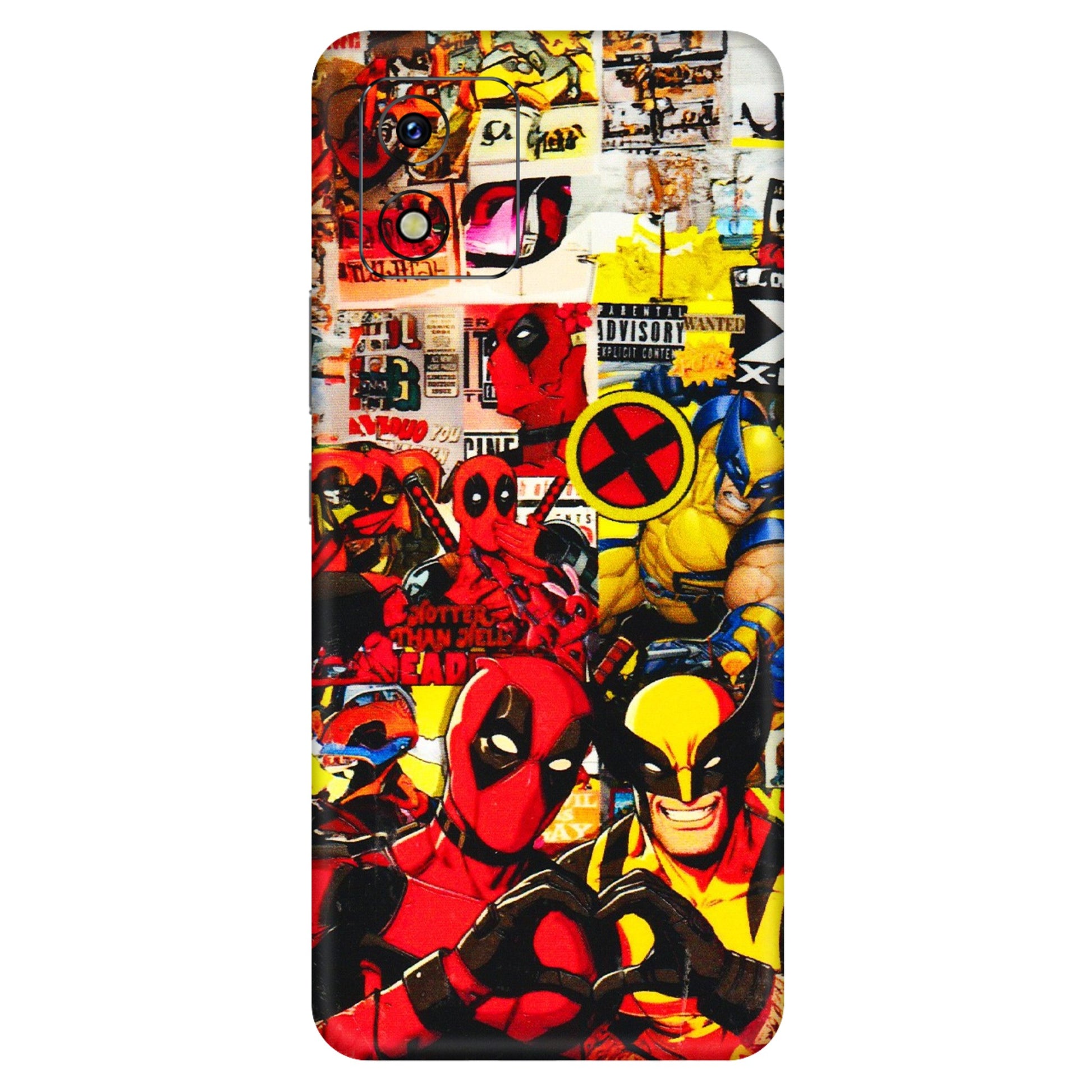 VIVO Y Series Phone Skins (All Models) - Spidy Wolverine - 3D Embossed Finish (L-310) Vivo Y15S