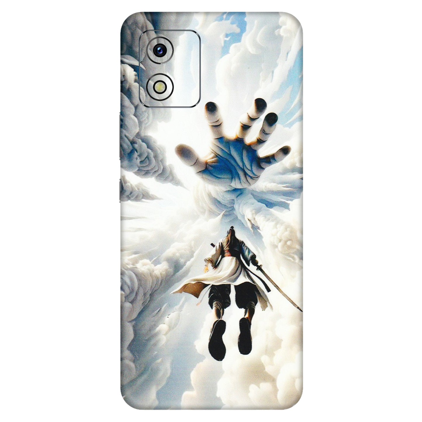 VIVO Y Series Phone Skins (All Models) - Big Hand With Monkey King - 3D Embossed Finish (L-323) Vivo Y15S