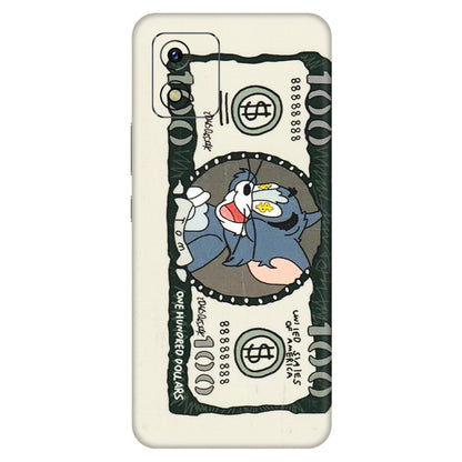 VIVO Y Series Phone Skins (All Models) - Tom Hundred Dollar - 3D Embossed Finish (L-324) Vivo Y15S