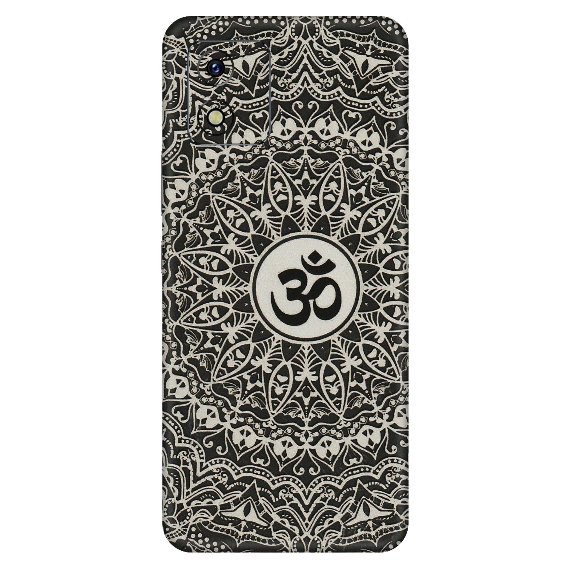 VIVO Y Series Phone Skins (All Models) - Aum Elegant Mandala - 3D Embossed Finish (L-62) Vivo Y15S