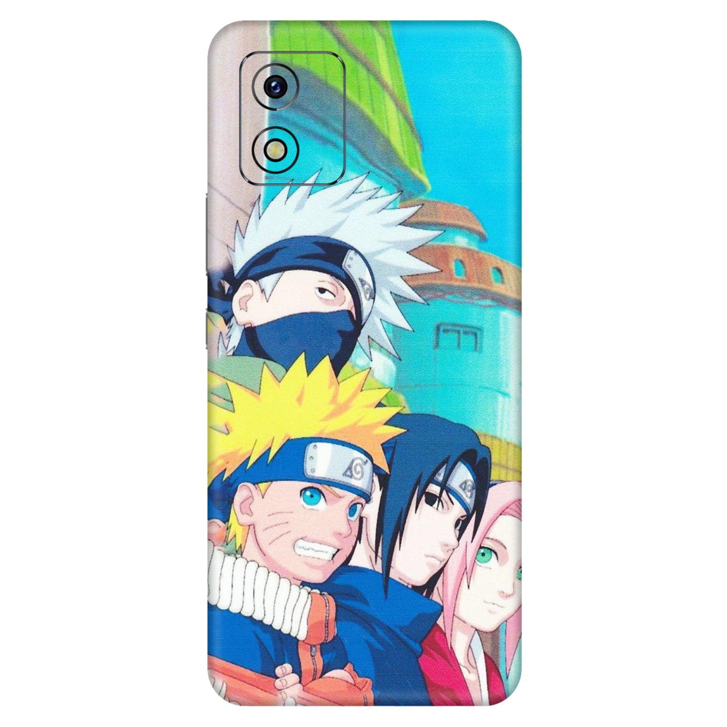 VIVO Y Series Phone Skins (All Models) - Team Minato And Kakashi - Matte Finish (M-101) Vivo Y15S
