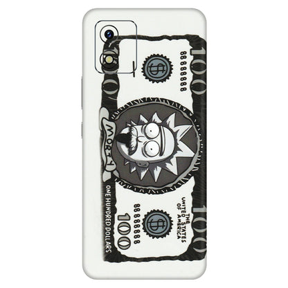 VIVO Y Series Phone Skins (All Models) - Rick And Morty Hundred Dollar Anime - Matte Finish (M-161) Vivo Y15S