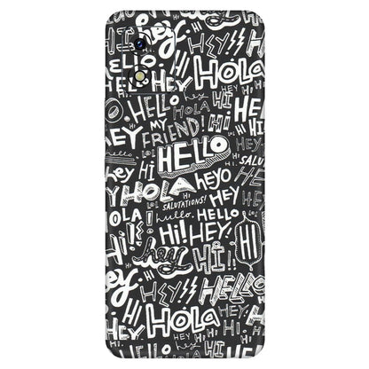 VIVO Y Series Phone Skins (All Models) - Hi Hello Doodles - Matte Finish (M-25)