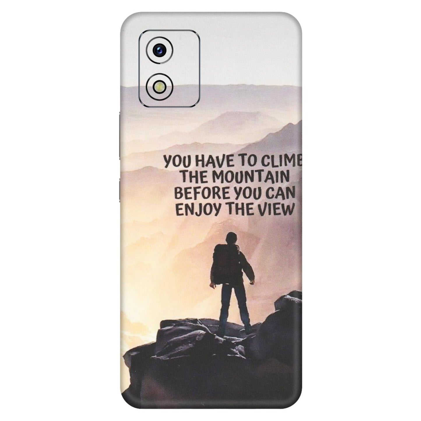VIVO Y Series Phone Skins (All Models) - Motivational Hiking Mountain - Matte Finish (M-28)