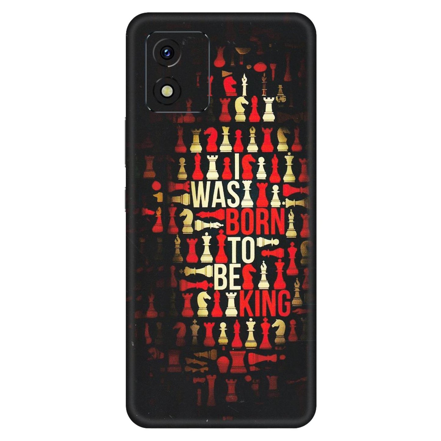 VIVO Y Series Phone Skins (All Models) - Born To Be King - Matte Finish (M-73) Vivo Y15S