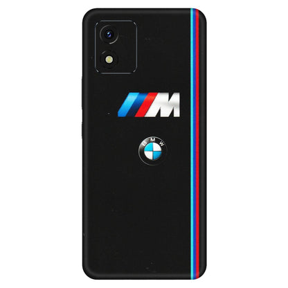 VIVO Y Series Phone Skins (All Models) - Styling With Black BMW - Matte Finish (M-74) Vivo Y15S