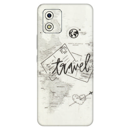 VIVO Y Series Phone Skins (All Models) - Travel Ticket - Transparent Finish (T-06) Vivo Y15S