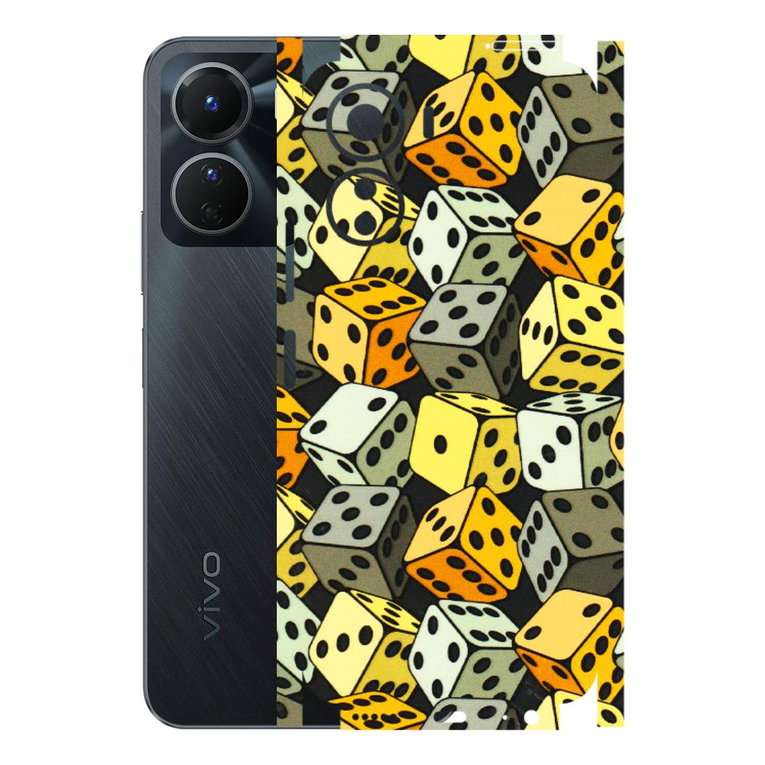 VIVO Y Series Phone Skins (All Models) - Dices Of Life - 3D Embossed Finish (L-04) Vivo Y16