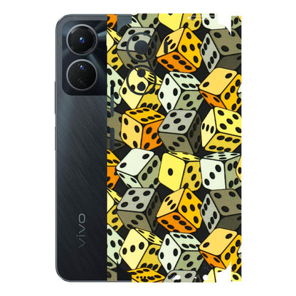 VIVO Y Series Phone Skins (All Models) - Dices Of Life - 3D Embossed Finish (L-04) Vivo Y16