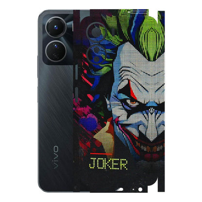 VIVO Y Series Phone Skins (All Models) - Joker Dot Matrix - 3D Embossed Finish (L-08) Vivo Y16