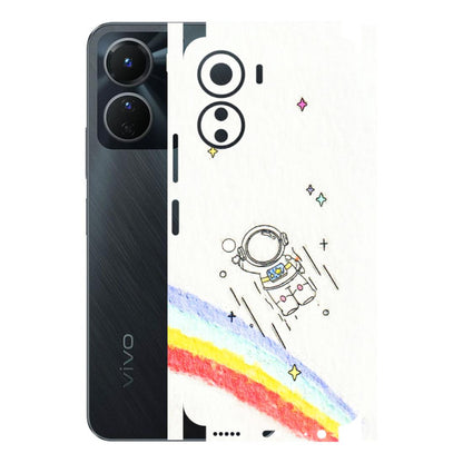 VIVO Y Series Phone Skins (All Models) - Milkyway Astronaut - 3D Embossed Finish (L-110) Vivo Y16