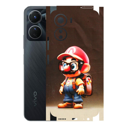 VIVO Y Series Phone Skins (All Models) - Little Mario - 3D Embossed Finish (L-119) Vivo Y16
