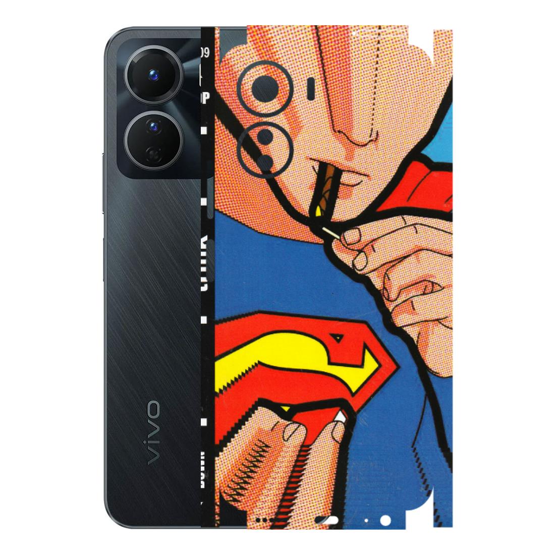 VIVO Y Series Phone Skins (All Models) - Superman Sutta - 3D Embossed Finish (L-130) Vivo Y16