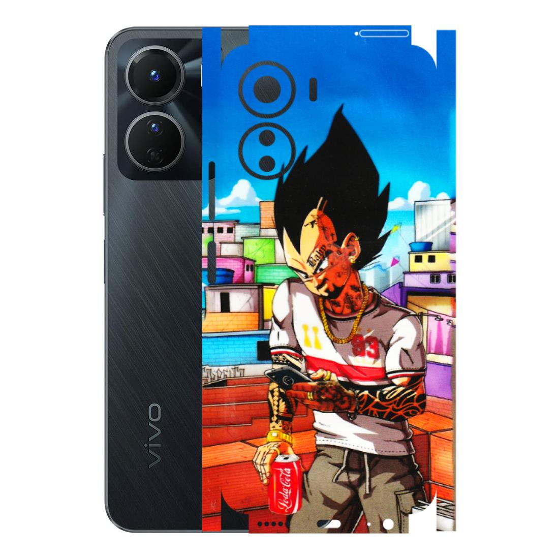 VIVO Y Series Phone Skins (All Models) - Vegeta - 3D Embossed Finish (L-136) Vivo Y16