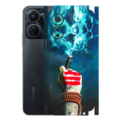 VIVO Y Series Phone Skins (All Models) - Mahadev Bhakt - 3D Embossed Finish (L-146) Vivo Y16