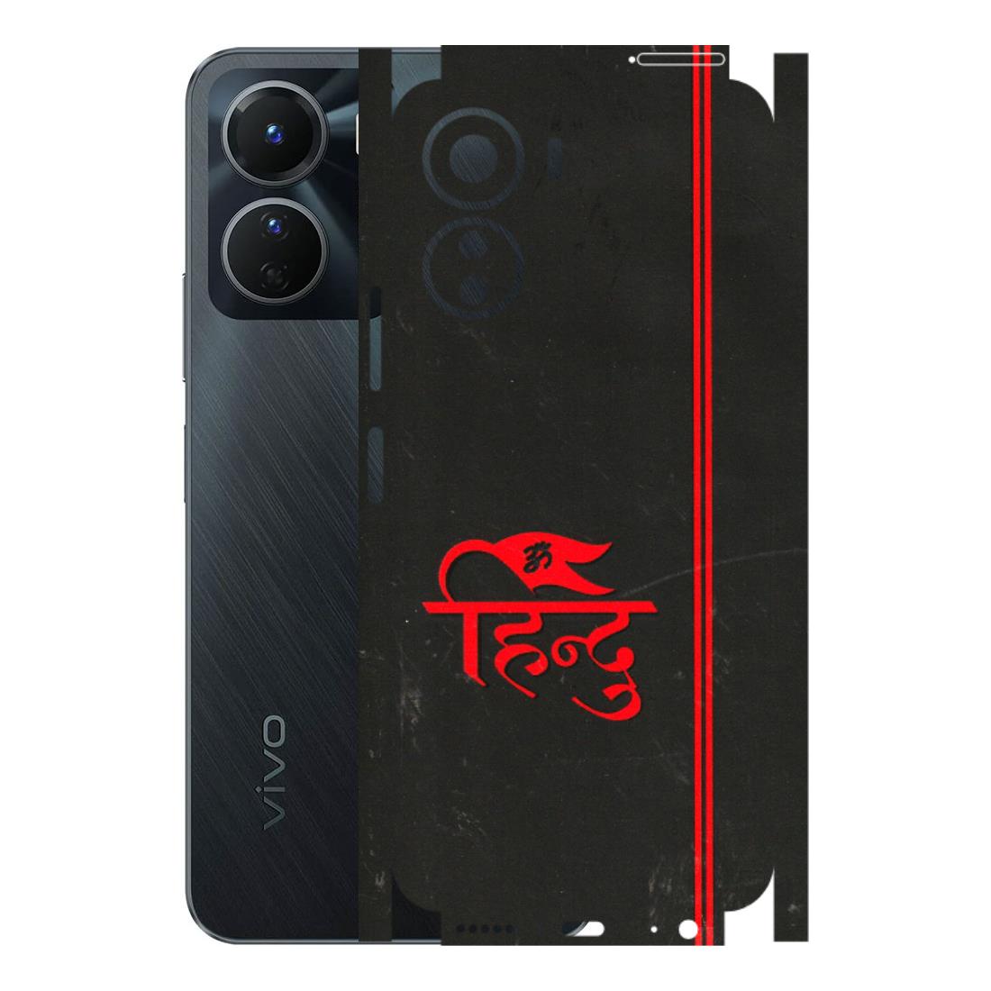 VIVO Y Series Phone Skins (All Models) - Hindu Black - 3D Embossed Finish (L-153) Vivo Y16