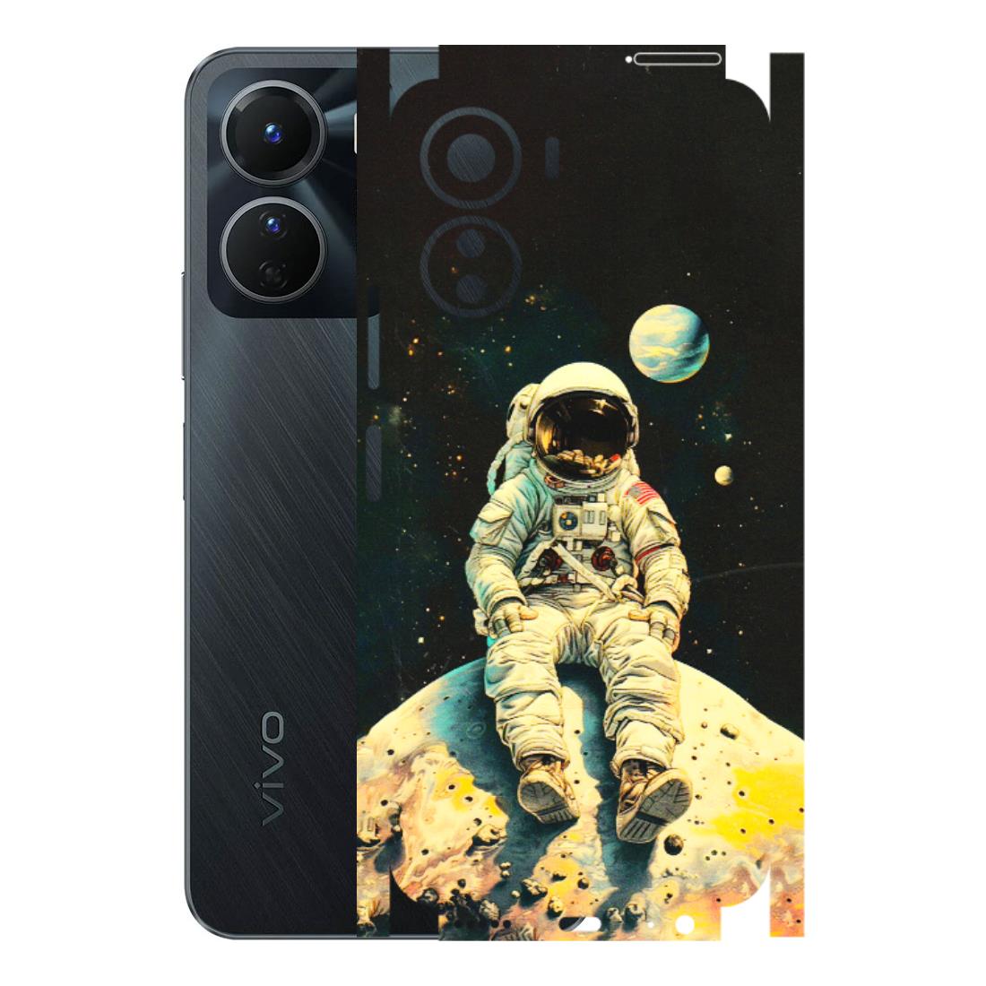 VIVO Y Series Phone Skins (All Models) - Astronaut in Space - 3D Embossed Finish (L-16) Vivo Y16