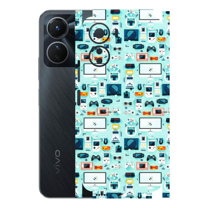 VIVO Y Series Phone Skins (All Models) - Gadgets Doodle - 3D Embossed Finish (L-184) Vivo Y16