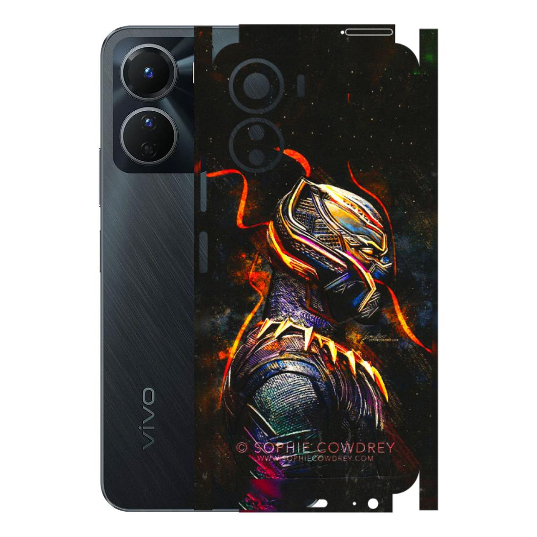 VIVO Y Series Phone Skins (All Models) - Black Panther - 3D Embossed Finish (L-190) Vivo Y16