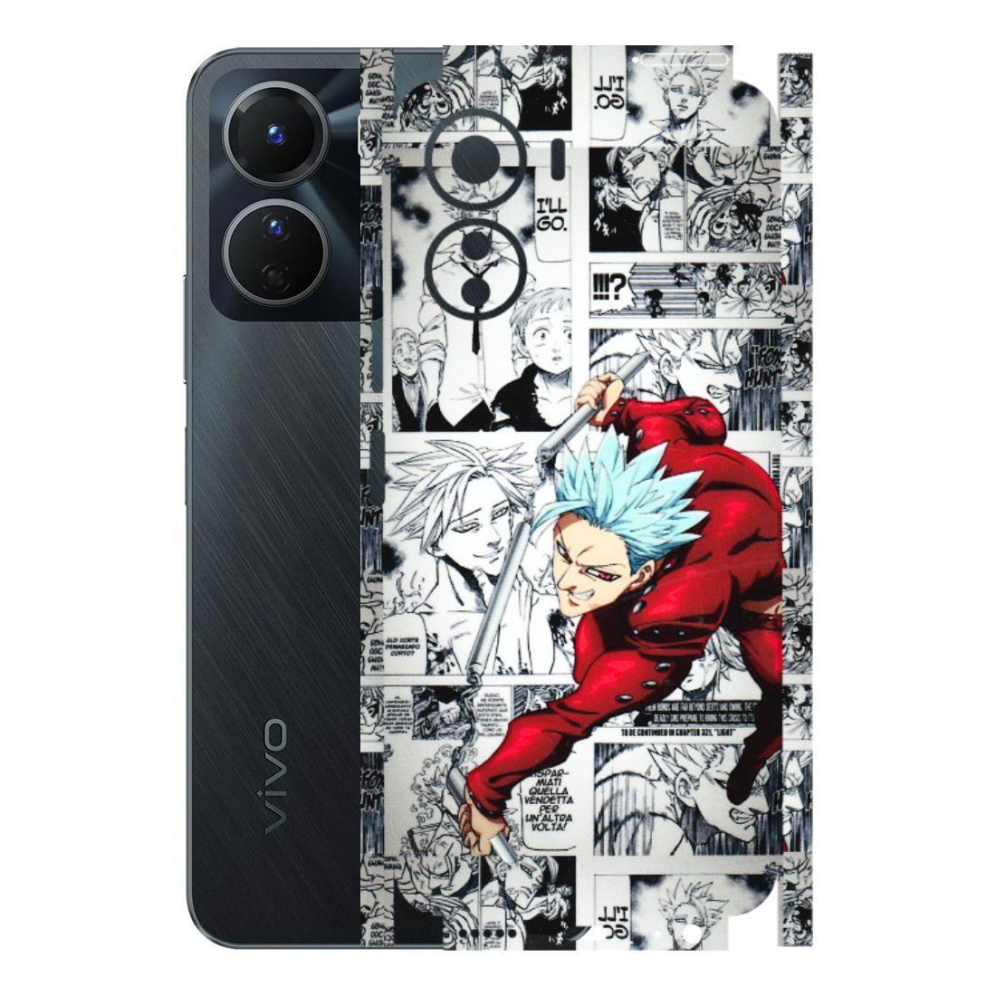 VIVO Y Series Phone Skins (All Models) - Anime Comic - 3D Embossed Finish (L-192) Vivo Y16