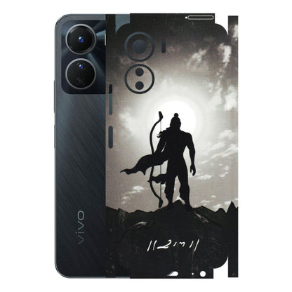 VIVO Y Series Phone Skins (All Models) - Jai Siya Ram - 3D Embossed Finish (L-200) Vivo Y16