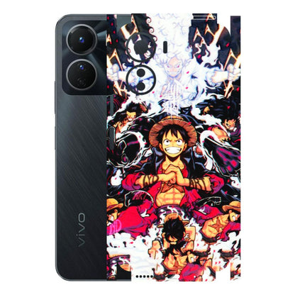 VIVO Y Series Phone Skins (All Models) - Luffy Anime Character - 3D Embossed Finish (L-203) Vivo Y16