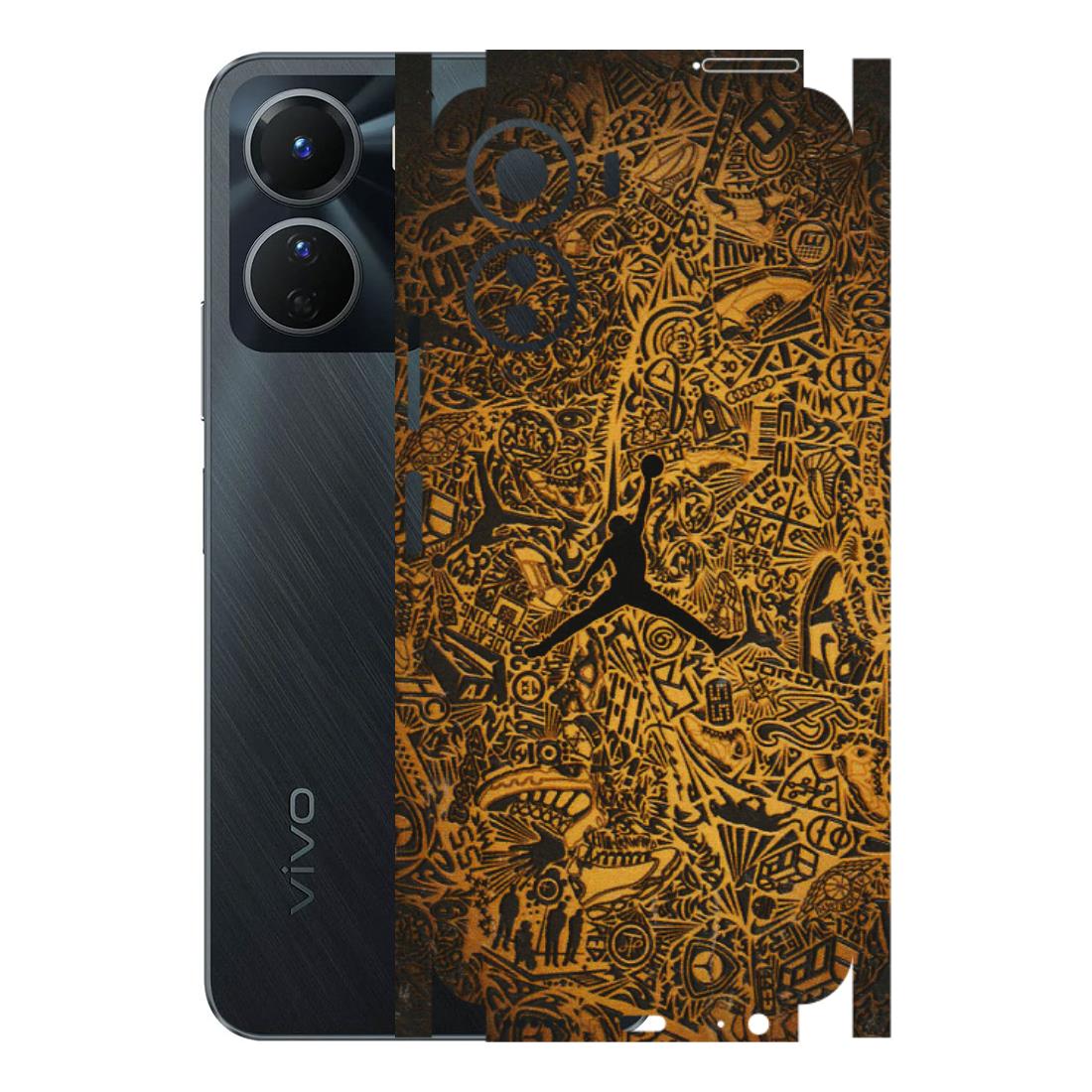 VIVO Y Series Phone Skins (All Models) - Premium Gold Basketball Player - 3D Embossed Finish (L-236) Vivo Y16
