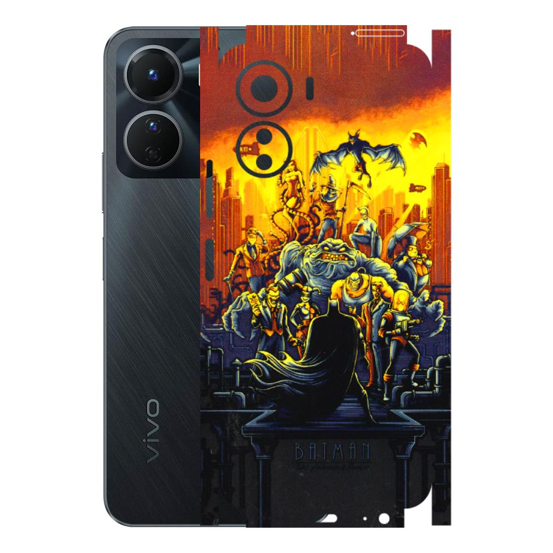VIVO Y Series Phone Skins (All Models) - Games Doodles - 3D Embossed Finish (L-24) Vivo Y16