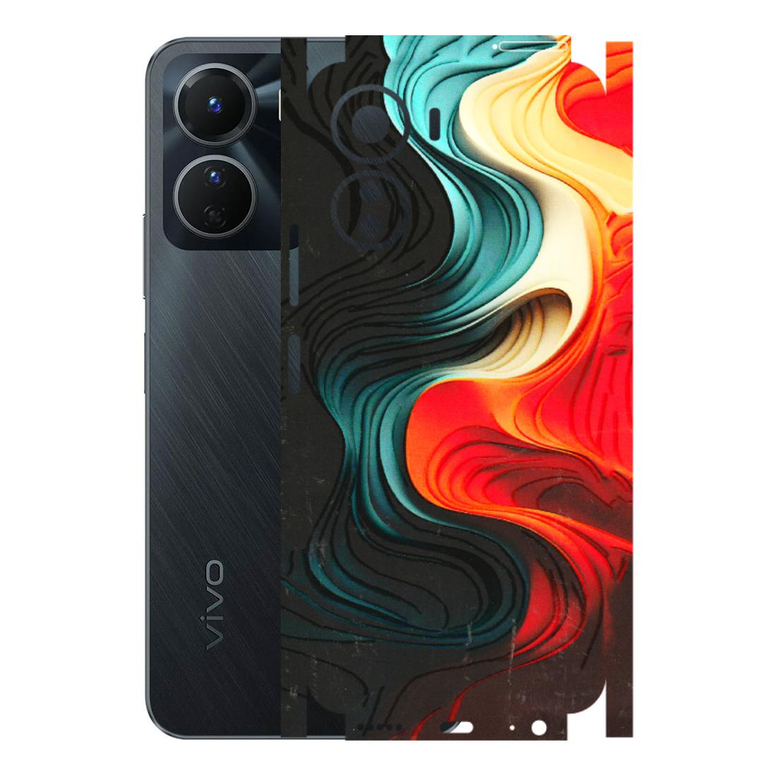 VIVO Y Series Phone Skins (All Models) - The Silky Swirl - 3D Embossed Finish (L-240) Vivo Y16
