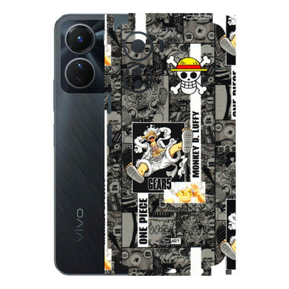 VIVO Y Series Phone Skins (All Models) - Cuffy Anime MonkeyCamic - 3D Embossed Finish (L-242) Vivo Y16