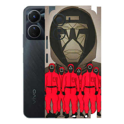 VIVO Y Series Phone Skins (All Models) - Squid Game Hero - 3D Embossed Finish (L-245) Vivo Y16